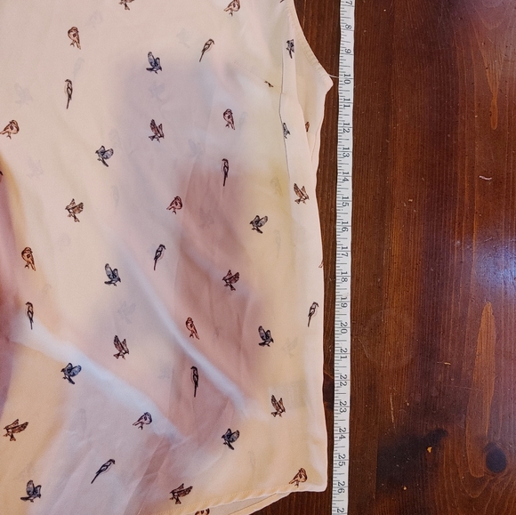 Torrid tank top with birds - Picture 5 of 6